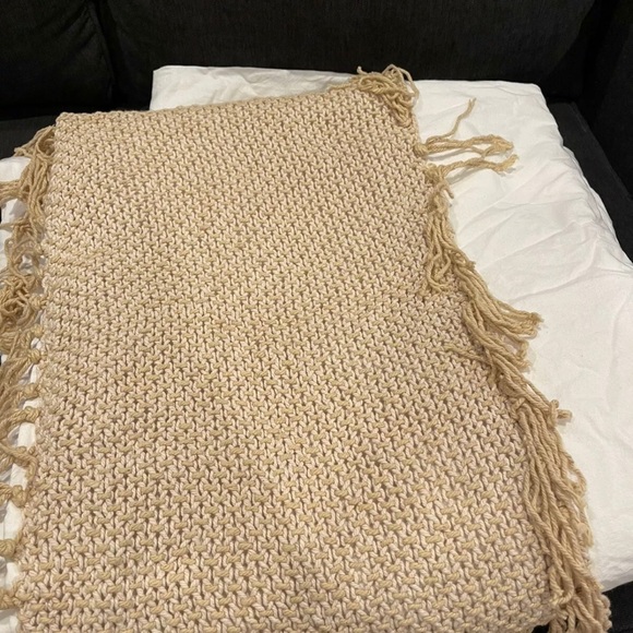 New Urban Outfitters Zahara Crochet Duvet Cover - Picture 4 of 5